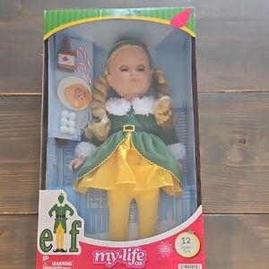 Elf My Life as Doll with Green and Yellow Outfit New In Box